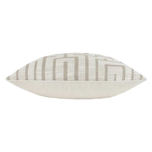 Hoem Lauder Jacquard Kuddeöverdrag 45cm x 45cm Ecru Ecru 45cm x 45cm