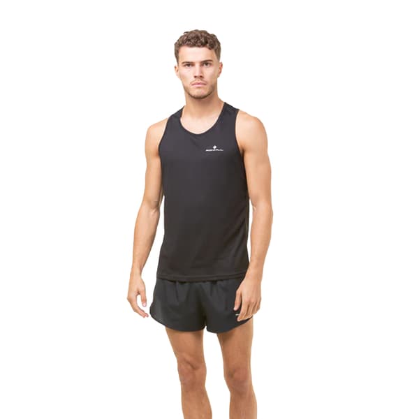 Ronhill Core Tank Top L Svart för Herr Black L