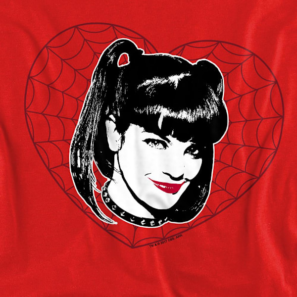 NCIS Unisex Vuxen Abby Hjärta Sweatshirt S Röd Red S