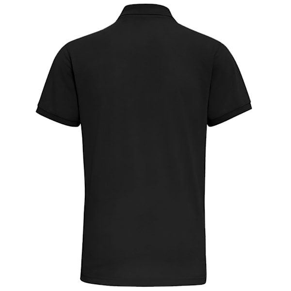 Asquith & Fox Herr Short Sleeve Performance Blend Polo Shirt 5X Black 5XL