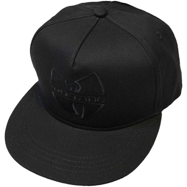 Wu-Tang Clan Unisex Adult Logo Snapback Cap One Size Svart Black One Size