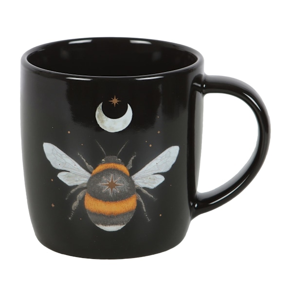 Something Different Forest Bee Mug One Size Svart/Vit Black/White One Size