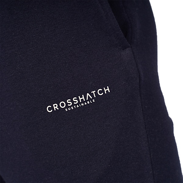 Crosshatch Mens Traymax Joggingbyxor (2-pack) L Marinblå/Kol Navy/Charcoal L