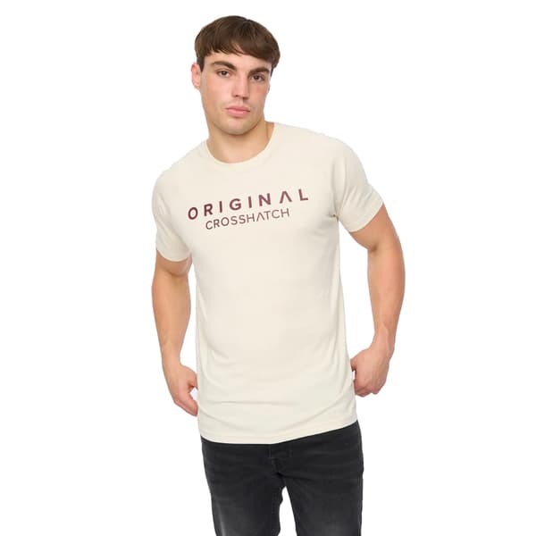 Crosshatch Herr Chantlars T-Shirt XL Off White Off White XL