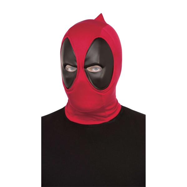 Deadpool Deluxe Mask En Storlek Röd/Svart Red/Black One Size