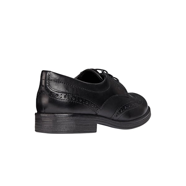 Geox J Agata D Flickor Läder Snörsko 1.5 UK Svart Black 1.5 UK