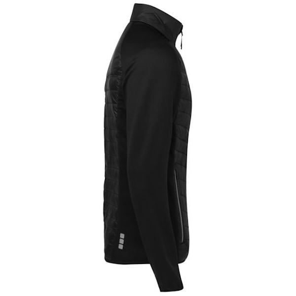 Elevate Herr Banff Hybrid Isolerad Jacka M Solid Black Solid Black M