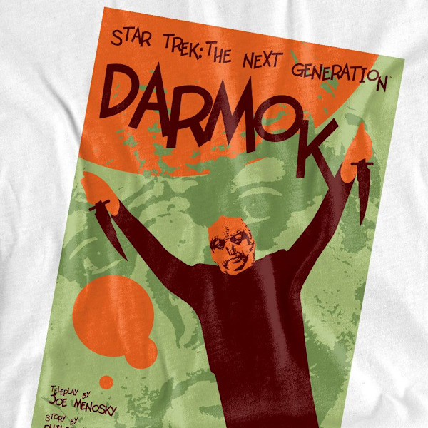 Star Trek Herr The Next Generation Säsong 5 Avsnitt 2 T-Shirt 4 White 4XL