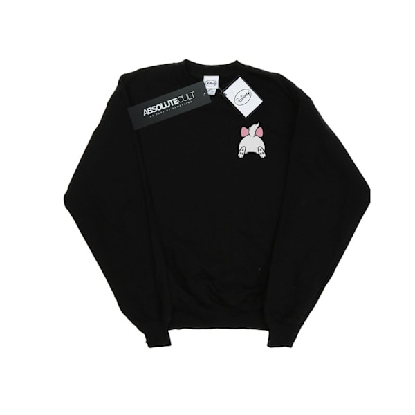 Disney Herr Aristocats Marie Baksida Brösttryck Sweatshirt X Black XL