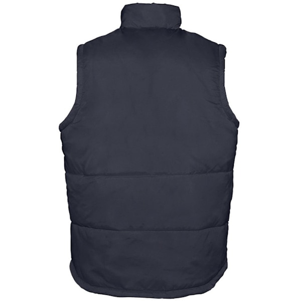 SOLS Varm Unisex Vadderad Bodywarmer Jacka 3XL Marinblå Navy 3XL