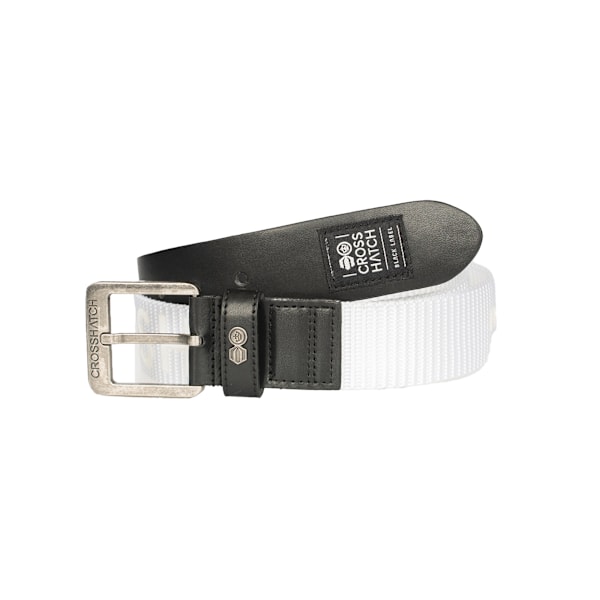 Crosshatch Herr Metzler Bälte XL Vit White XL