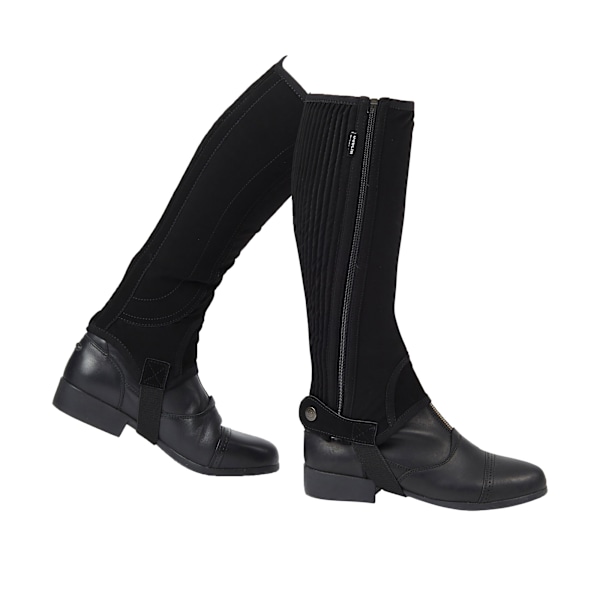 Dublin Unisex Easy-Care Half Chaps II X-Large Svart Black X-Large