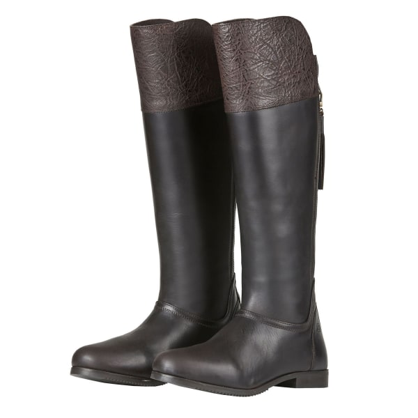 Dublin Unisex vuxen Nore Läder Vattentäta Country Boots 6,5 U Dark Brown 6.5 UK