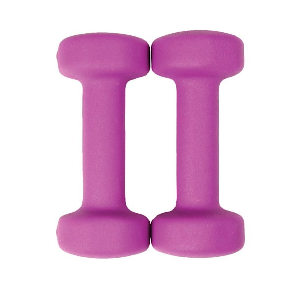 Fitness Mad Hantelset (2-pack) 1 kg Lila Purple 1kg