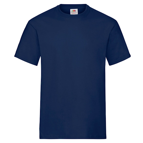 Fruit of the Loom Unisex Vuxen Heavy Cotton T-Shirt M Marinblå Navy M