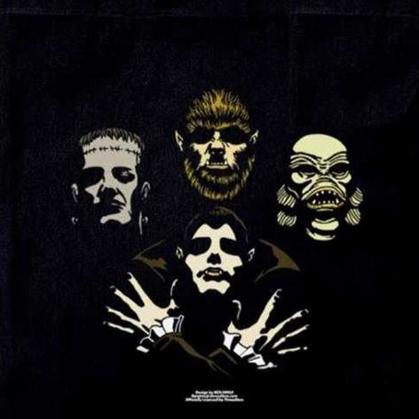 Benjimoji Monster Rhapsody tygkasse One Size Svart Black One Size