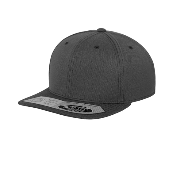 Yupoong Flexfit Unisex 110 Plain Fitted Snapback Cap En storlek G Grey One size