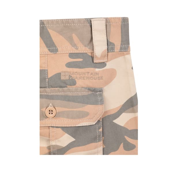 Mountain Warehouse Camo Cargo Shorts 30R Bruna Brown 30R