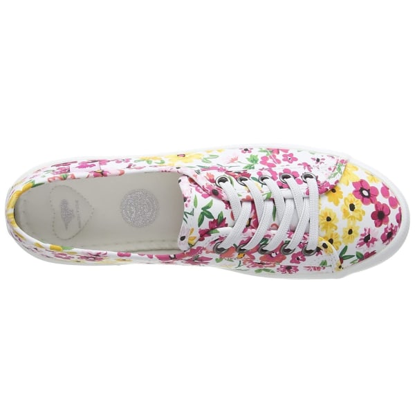 Rocket Dog Dam/Dam Chow Chow Margate Floral Pumps 4 UK Wh White/Multicoloured 4 UK