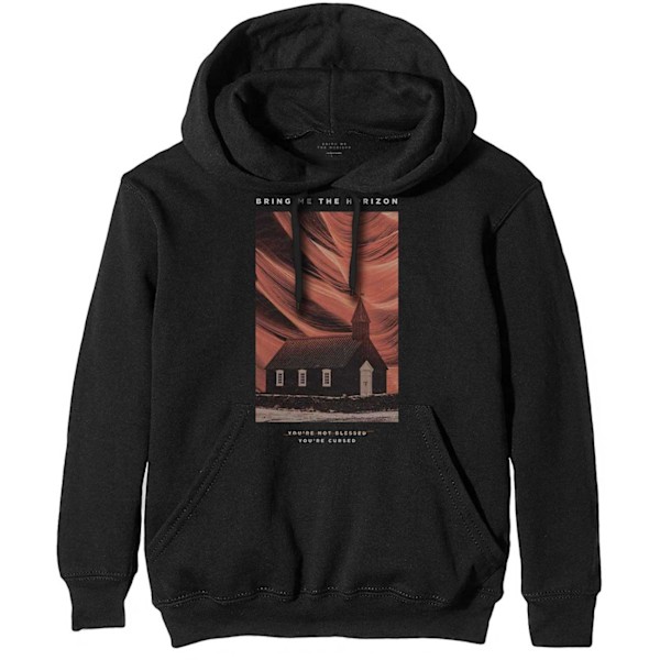 Bring Me The Horizon Unisex Adult You´re Cursed Hoodie S Svart Black S