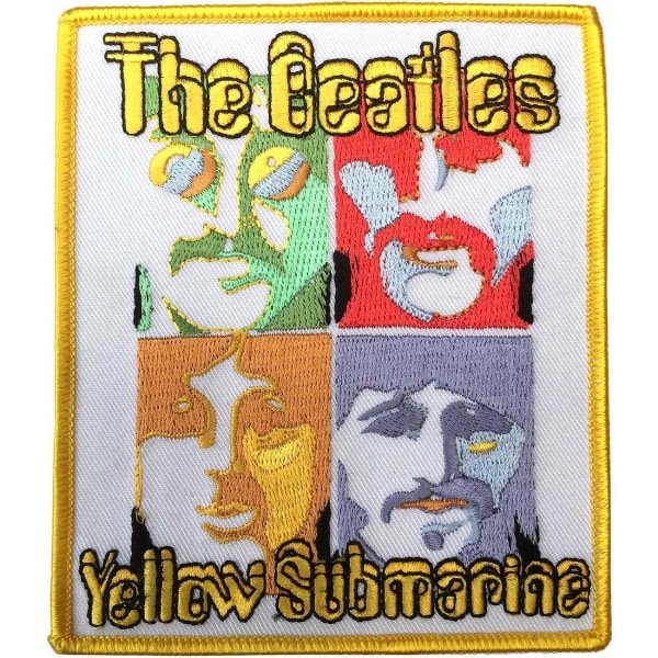 The Beatles Sea Of Science Iron On Patch One Size Flerfärgad Multicoloured One Size