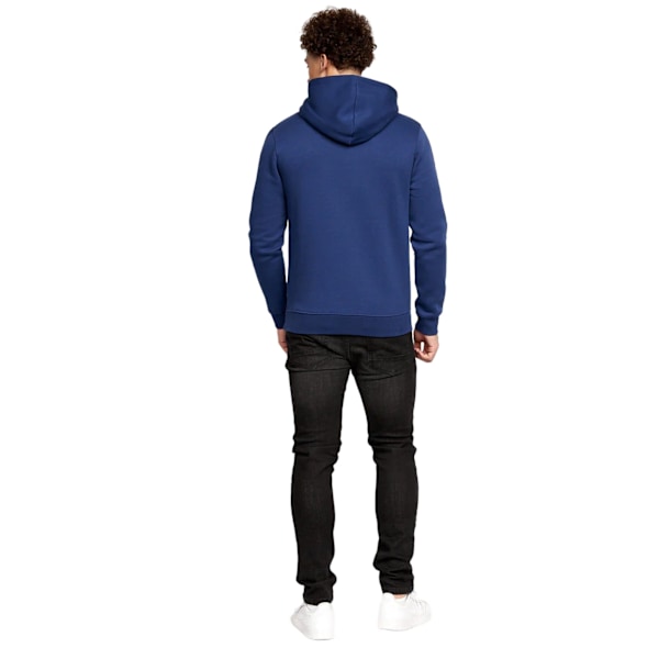 Crosshatch Shardo Hoodie för män (2-pack) S Marinblå/Gråmelerad Navy/Grey Marl S