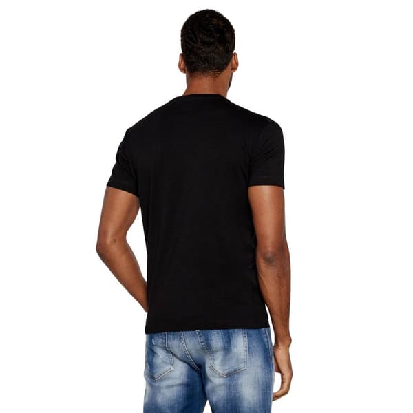DSquared2 Herr Logotyp Cool Fit T-shirt M Svart/Röd Black/Red M