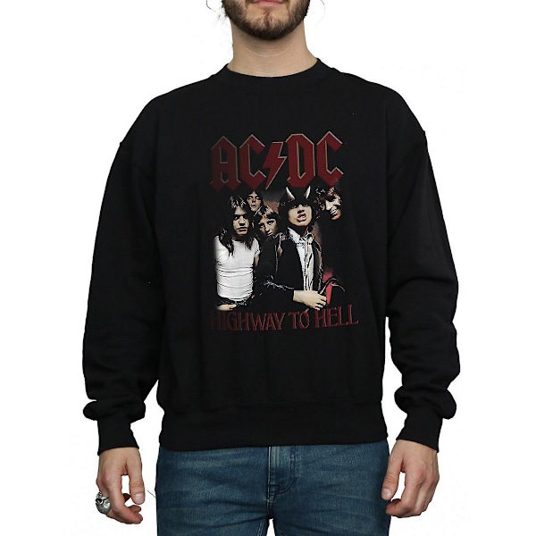 AC/DC Herr Highway To Hell Bomullströja L Svart Black L