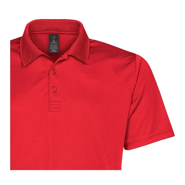 Stormtech Herr Eclipse Piqué Pikétröja 3XL Röd Red 3XL
