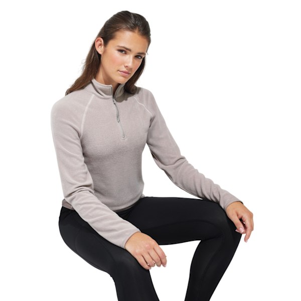 TriDri Dam Recycled Tight Active Fleece Topp S Stengrå Stone S