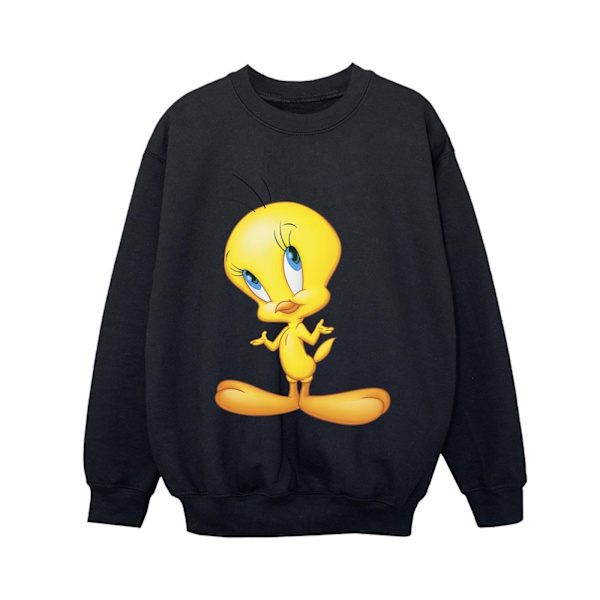 Looney Tunes Pojkar Tweety Stående Sweatshirt 12-13 År Svart Black 12-13 Years