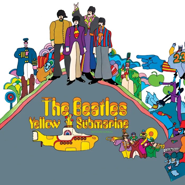 The Beatles Yellow Submarine Standard Postcard One Size Multico Multicoloured One Size