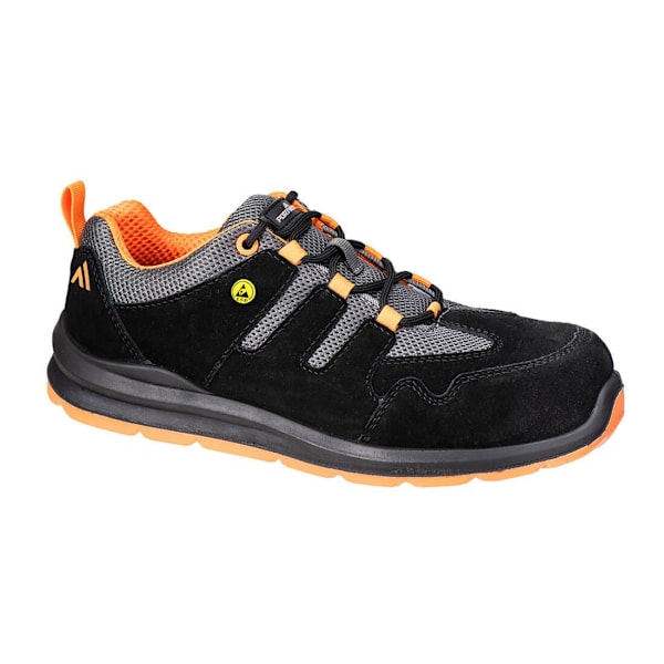 Portwest Unisex Vuxen S1 ESD SR FO Nötsmocka Komposit Tåhätta S Black/Orange 4 UK