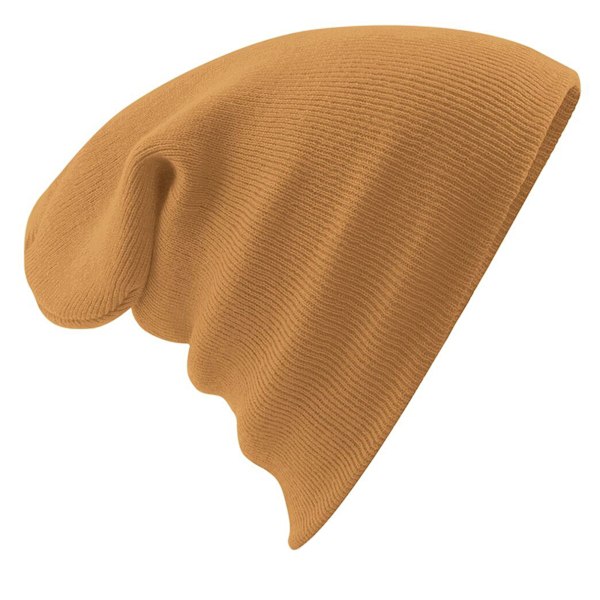 Beechfield Soft Feel Stickad Vintermössa One Size Svart Black One Size
