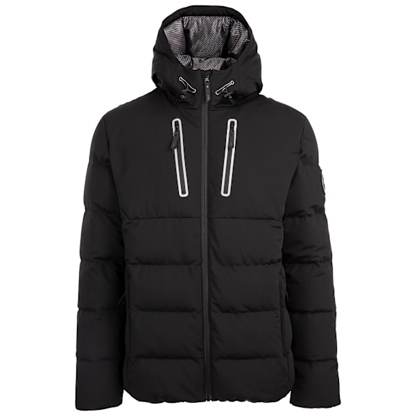 Trespass Hawthorne Dunjacka för Herrar XL Svart Black XL