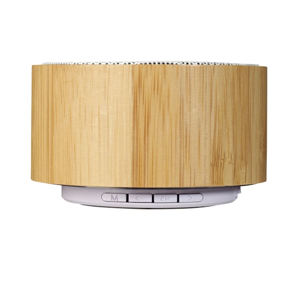 Avenue Cosmos Bambu Bluetooth-högtalare One Size Trä/Vit Wood/White One Size