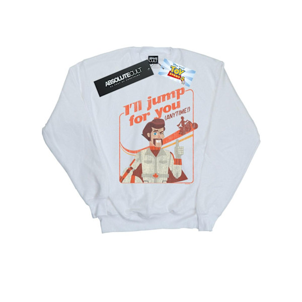 Disney Dam/Dam Toy Story 4 Duke I´ll Jump For You Sweatshirt White L