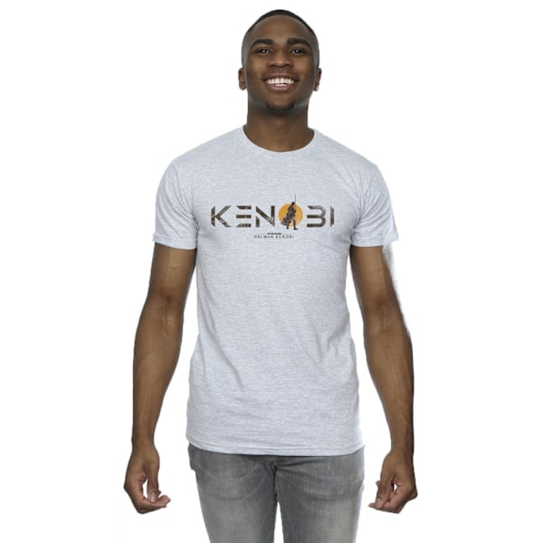 Star Wars: Obi-Wan Kenobi Herr Kenobi Stance T-shirt XXL Sports Sports Grey XXL