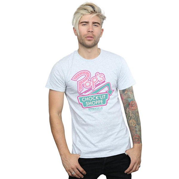 Riverdale Pops logotyp T-shirt L Sports Grey Sports Grey L
