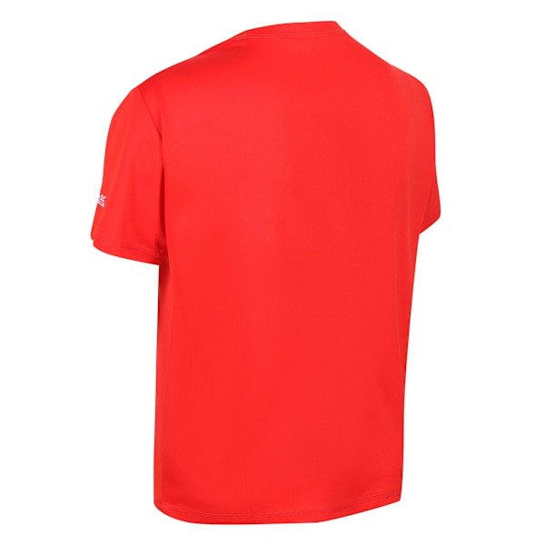 Regatta Alvarado VI Mountain T-shirt för barn 3-4 år F Fiery Red 3-4 Years