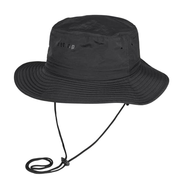 Firetrap Unisex Vuxen Nylon Bucket Hat One Size Svart Black One Size