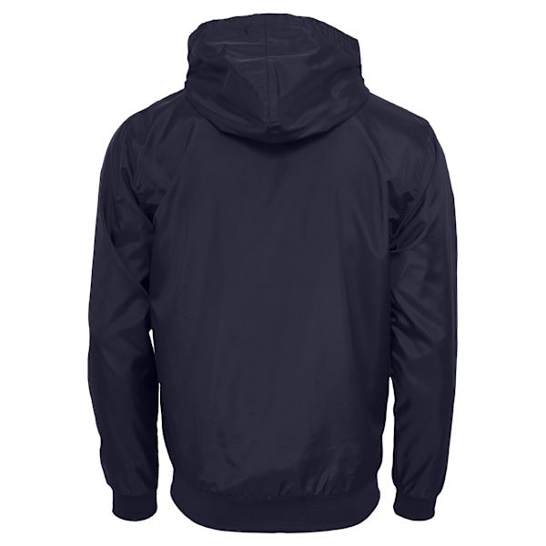 Bygg ditt varumärke Herr Zip Up Wind Runner Jacka XL Marinblå Navy XL