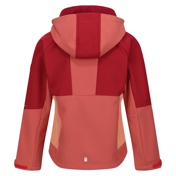 Regatta Haydenbury Softshelljacka för barn 5-6 år M Mineral Red/Rumba Red 5-6 Years