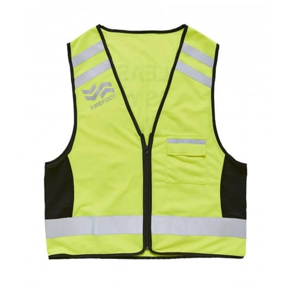 Firefoot Reflexväst för vuxna, unisex, S Gul Yellow S