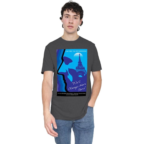 Star Trek Unisex Vuxen The Next Generation Säsong 1 Avsnitt 24 Charcoal 3XL
