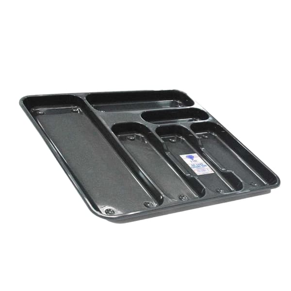 TML Stor bestickbricka En storlek Grafit Graphite One Size