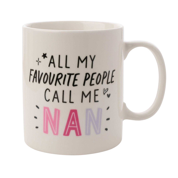 Celebrations Hullabaloo Nan Mugg One Size Vit White One Size