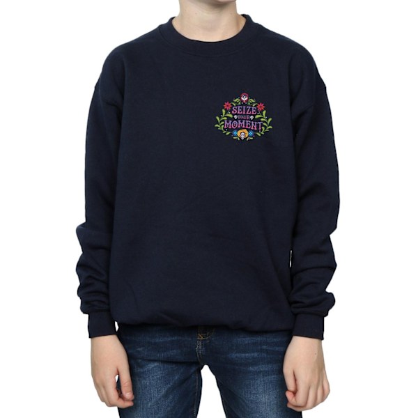 Disney Boys Coco Seize Your Moment Sweatshirt 5-6 år Marinblå Navy Blue 5-6 Years