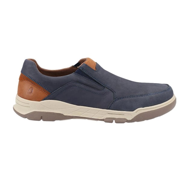 Hush Puppies herr Fletcher läderskor 6 UK marinblå/brun Navy/Tan 6 UK