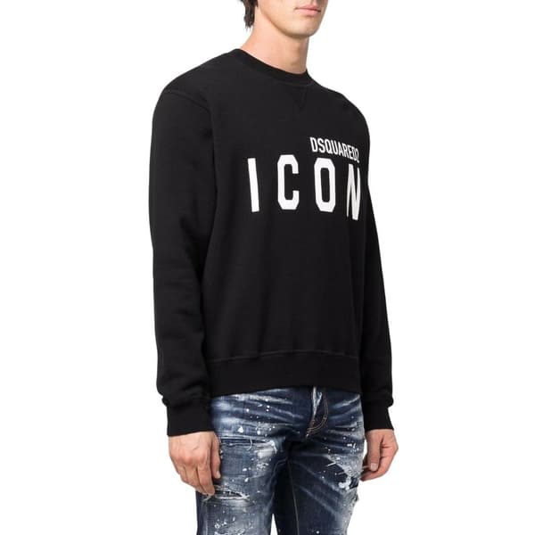 DSquared2 Unisex Vuxen Cool Icon Logotyp Tröja L Svart Black L